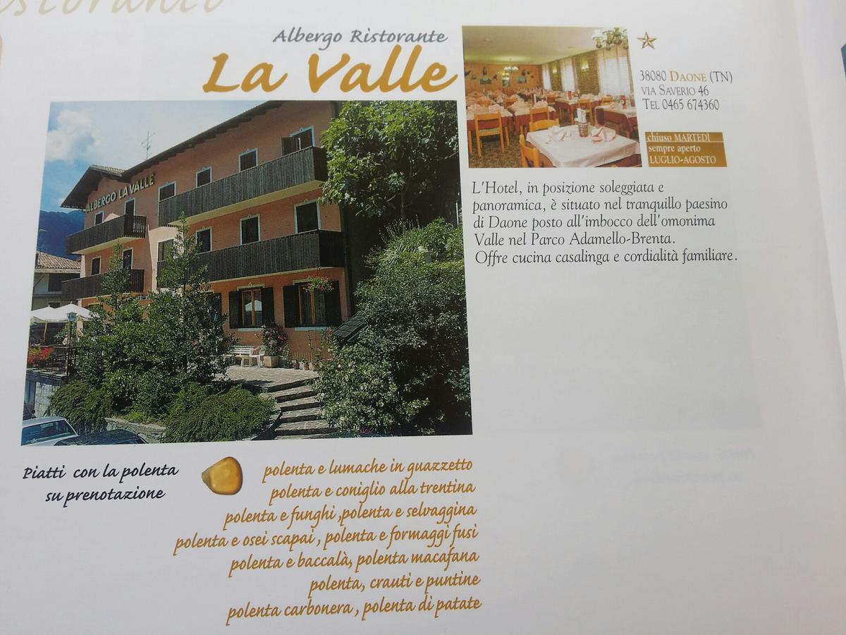 Albergo La Valle Daone Exterior photo
